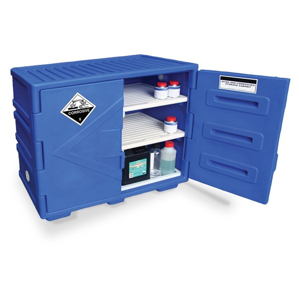 30L Corrosive Polyethylene Safety Cabinet | Corrosives Safety Cabinet | CSC30-P | Full Polyethylene | Ecospil Brisbane Sydney Melbourne Perth Canberra North QLD | Australia